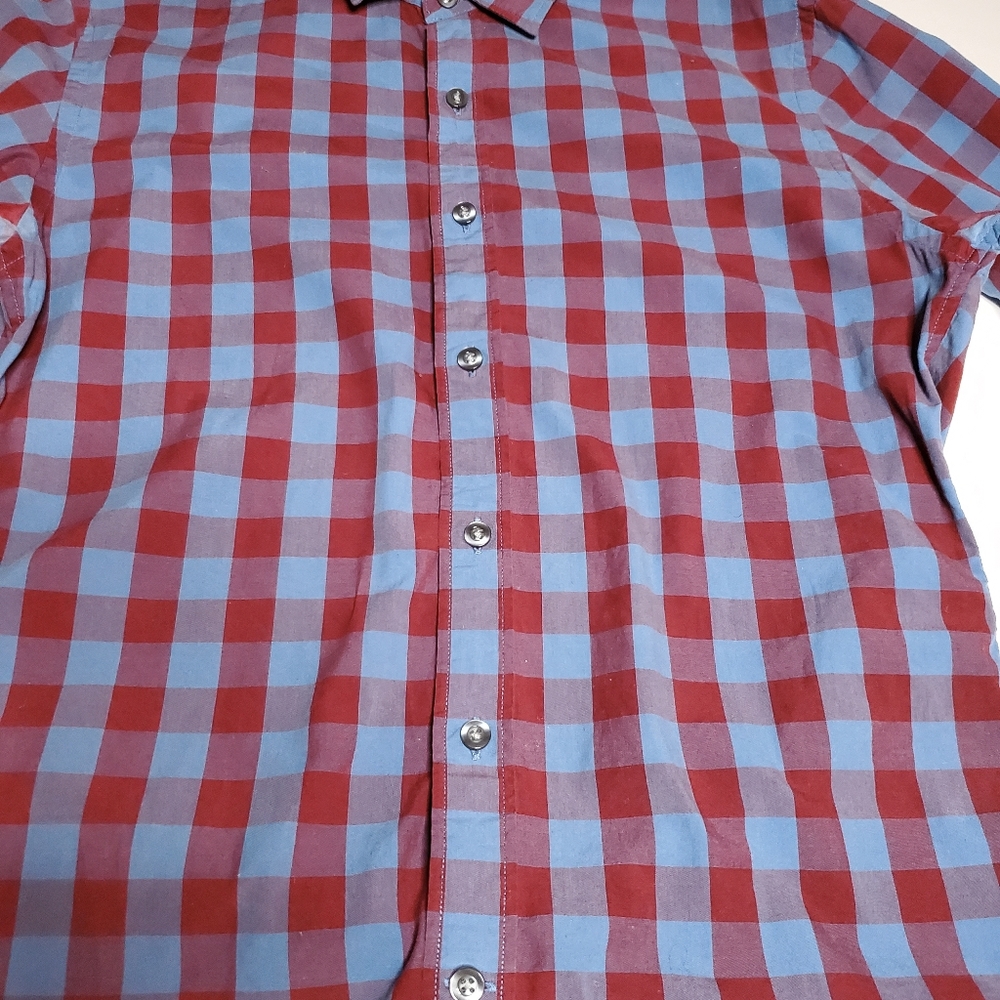 🔥FREE🔥Good Threads Mens button down top SM - Picture 2 of 8
